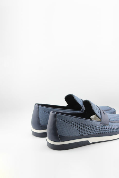 DFC Relax Men Perforated Slip-On Loafer with Strap